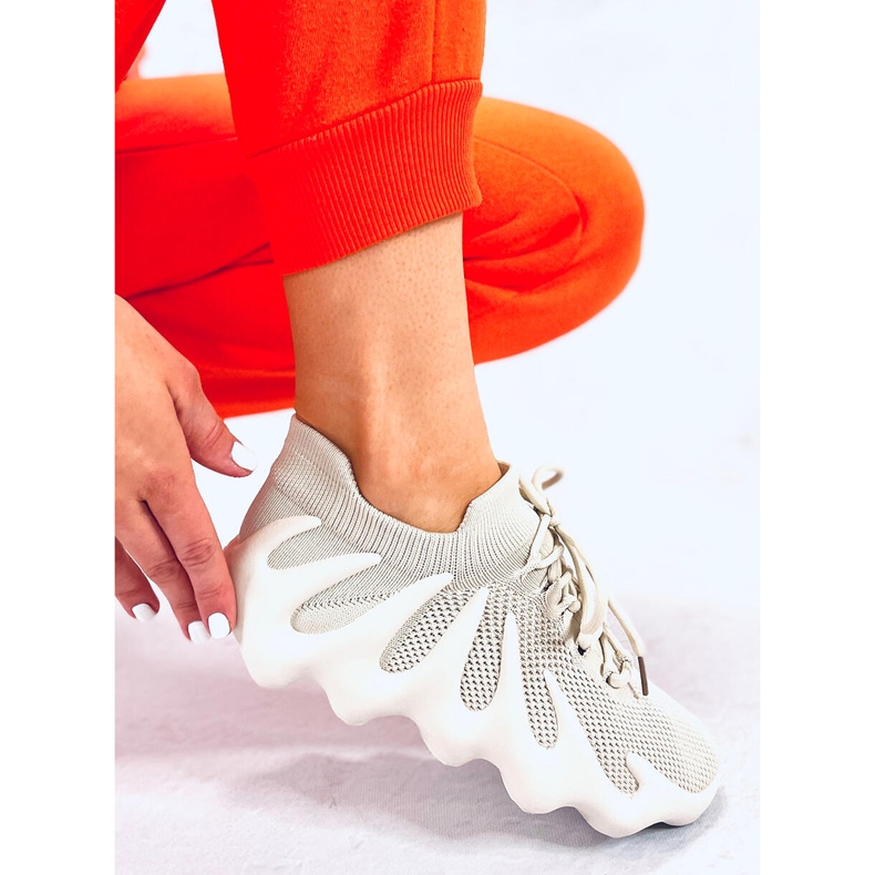 BM Ponožkové tenisky Eaton Beige béžový 2