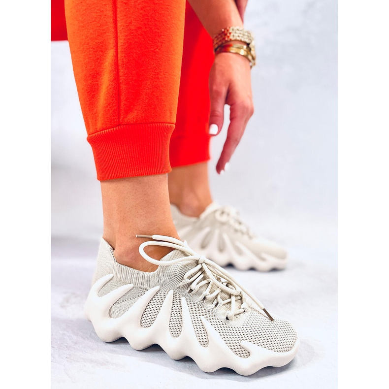 BM Ponožkové tenisky Eaton Beige béžový 1