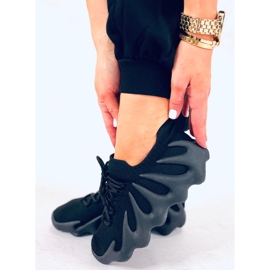 BM Ponožkové tenisky Eaton Black černá 1 BM Ponožkové tenisky Eaton Black černá 1