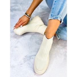 BM Pružné kotníkové boty Withers Beige béžový 1