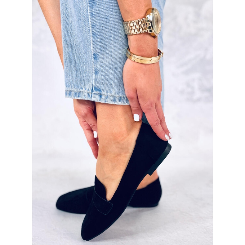 BM Třída Black semišové mokasíny černý 1