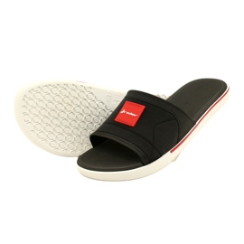 Pánské pantofle Rider Spider Slide Ad 11795 AG359 Black/Red černá 3