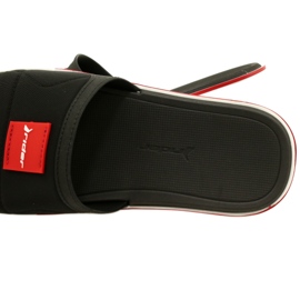 Pánské pantofle Rider Spider Slide Ad 11795 AG359 Black/Red černá 5
