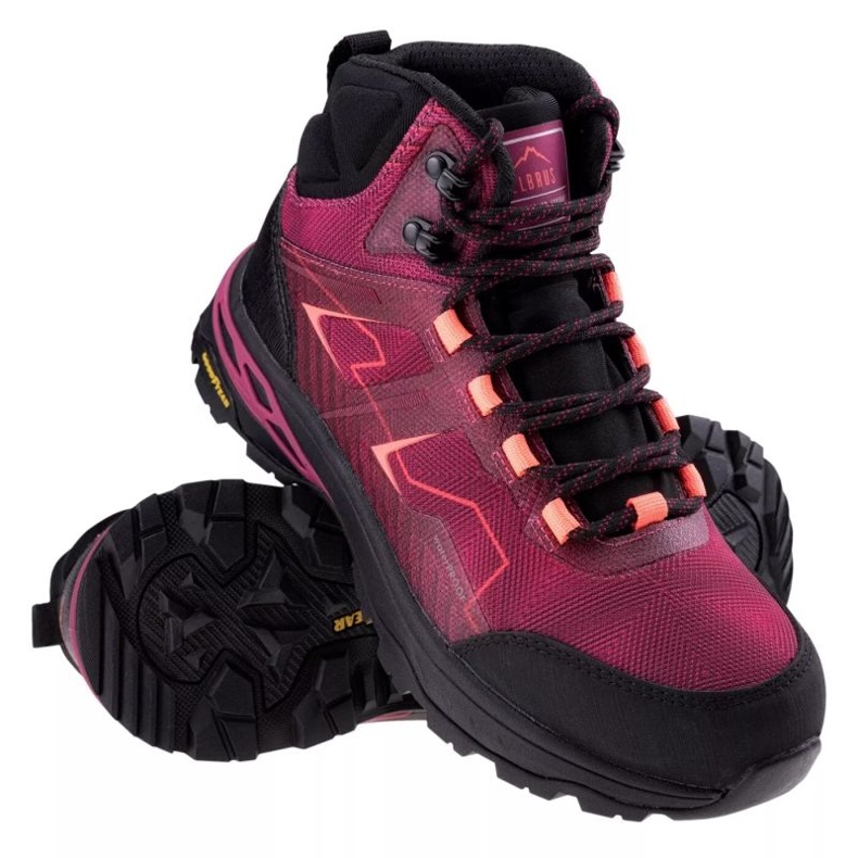 Boty Elbrus Endewa Mid Wp 92800442301 fialová 1