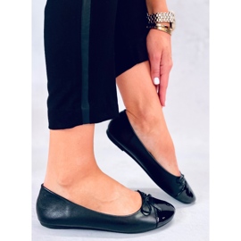 BM Dámské baleríny Chanel Gemma Black černý 2