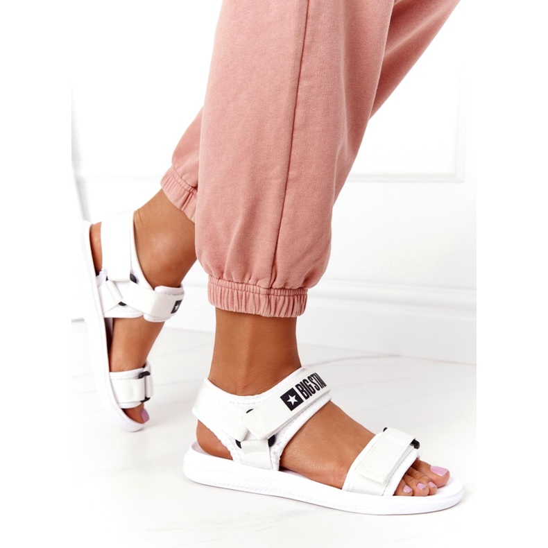 Dámské sportovní sandály Big Star HH274A026 White bílý 2