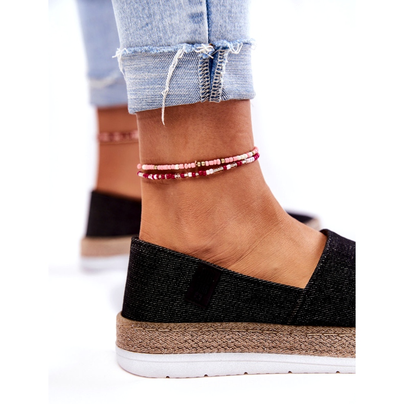 Dámské Sneakers Slip On Big Star KK276008 Černé černá 4