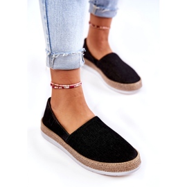 Dámské Sneakers Slip On Big Star KK276008 Černé černý 3