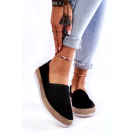 Dámské Sneakers Slip On Big Star KK276008 Černé černý 1