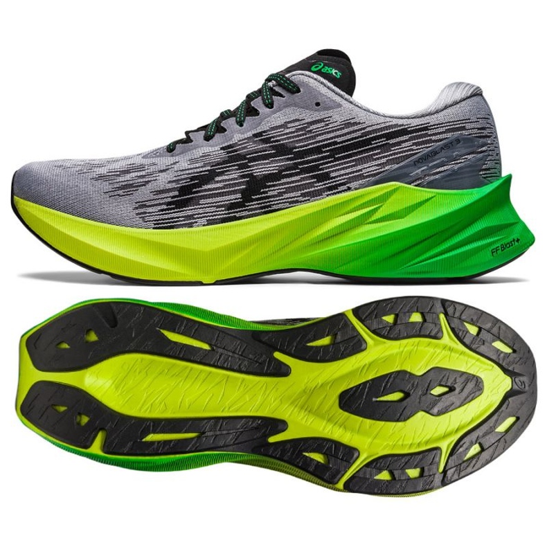 Běžecké boty Asics Novablast 3 M 1011B458 021 šedá 1