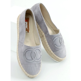 Chanelkikikiki Wela Grey espadrilky šedá 2