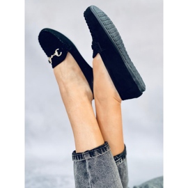 BM Dámské mokasíny Hesso Black černá 2