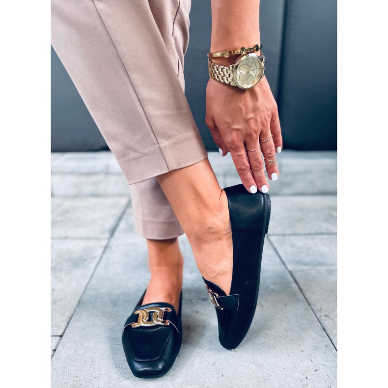 BM Dámské mokasíny Paola Black černá 1