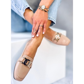 BM Dámské mokasíny Paola Nude béžový 2