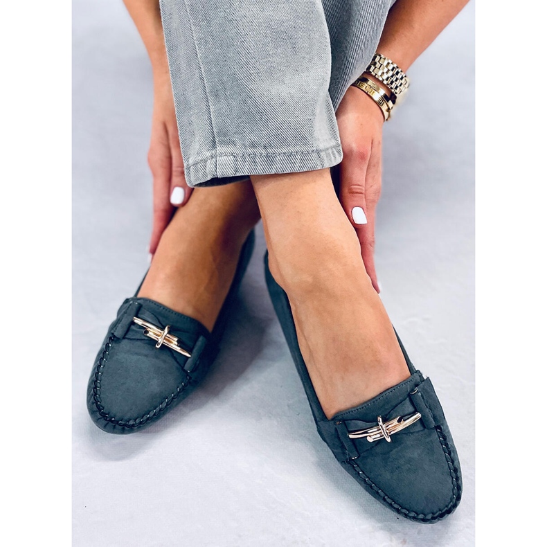 Dámské mokasíny Lyset Gris šedá 1