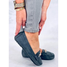 Dámské mokasíny Lyset Gris šedá 2