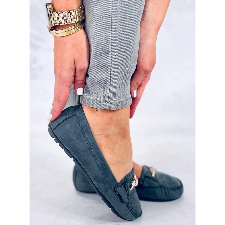 Dámské mokasíny Lyset Gris šedá 2