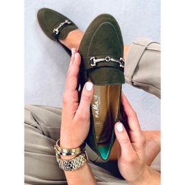 Dámské mokasíny Juss Green zelený 2