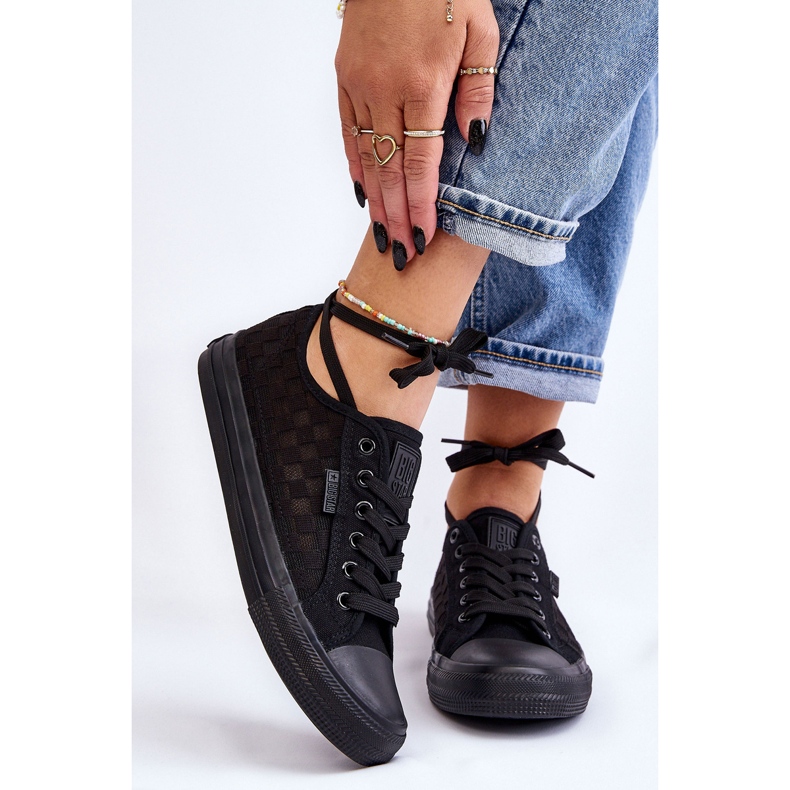 Klasické nízké tenisky Big Star LL274072 černé černá 1