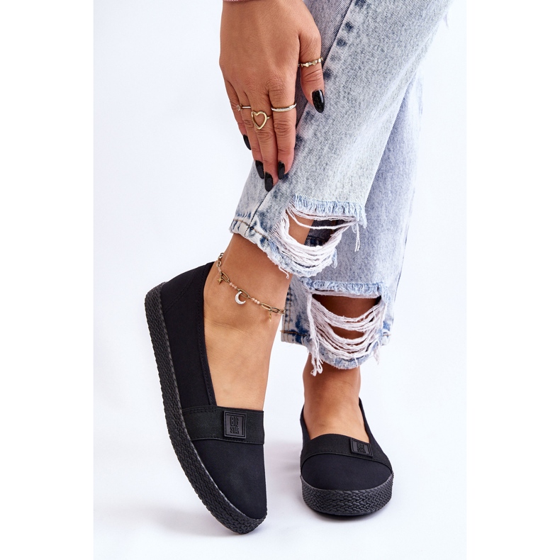 Dámské nazouvací tenisky Big Star LL274200 černé černá 1