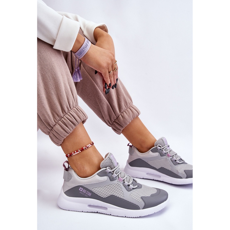 Dámská sportovní obuv Tenisky Big Star LL274371 Šedá 1