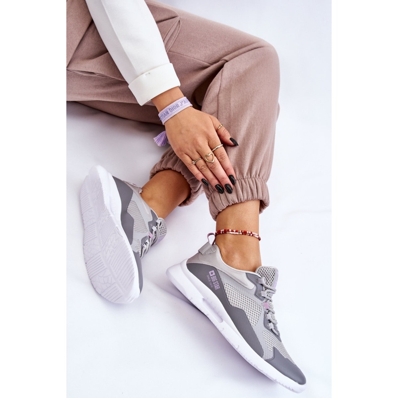 Dámská sportovní obuv Tenisky Big Star LL274371 Šedá 2