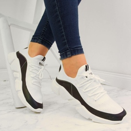 Dámská sportovní obuv petrol white Big Star FF274A052 bílý 1