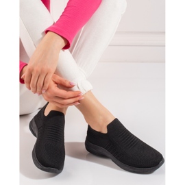 Sportovní boty na platformě Shelovet černé černá 1