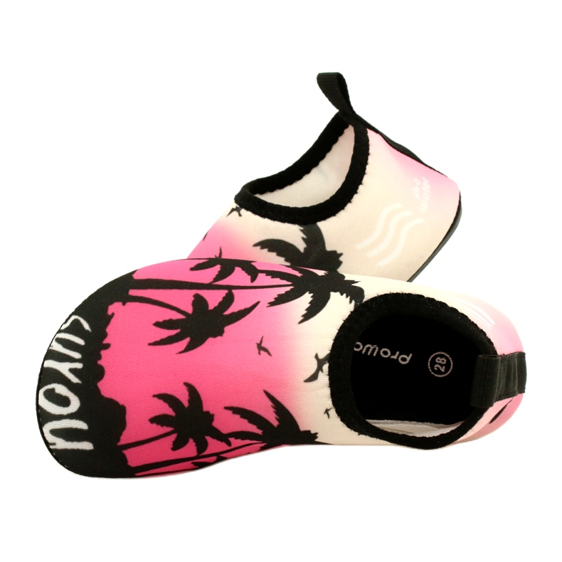 ProWater růžovo-černé neoprenové boty do vody růžový 4