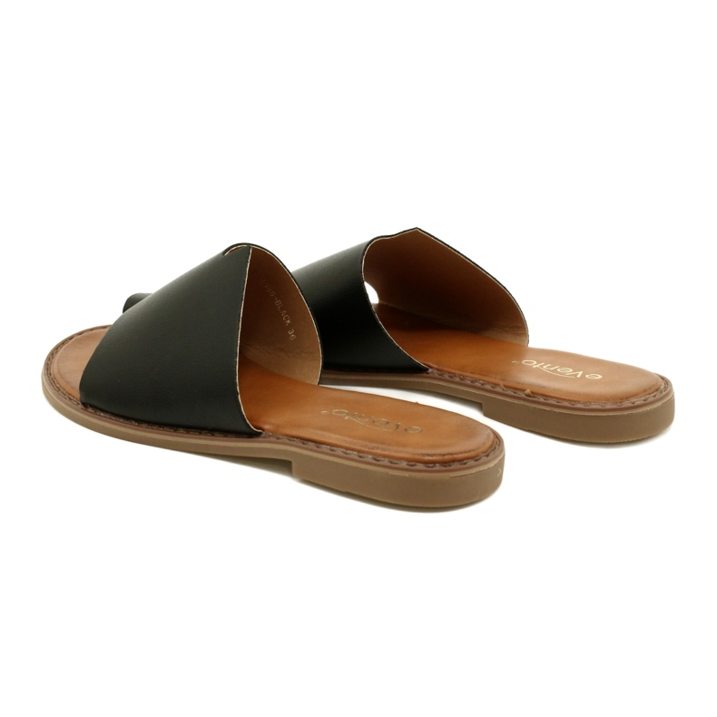 Evento Black Flip-Flops Dámské flip-flops Eveno 22SD35-4586 Black černý 5