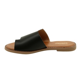 Evento Black Flip-Flops Dámské flip-flops Eveno 22SD35-4586 Black černý 1