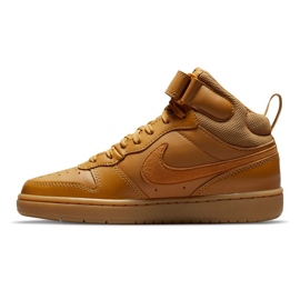 Bota Nike Court Borough Mid 2 Jr CD7782-701 hnědý červený 1