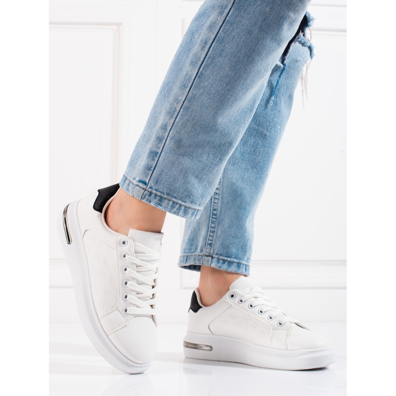 Dámská sportovní obuv Shelovet bílá se vzorem bílý 1