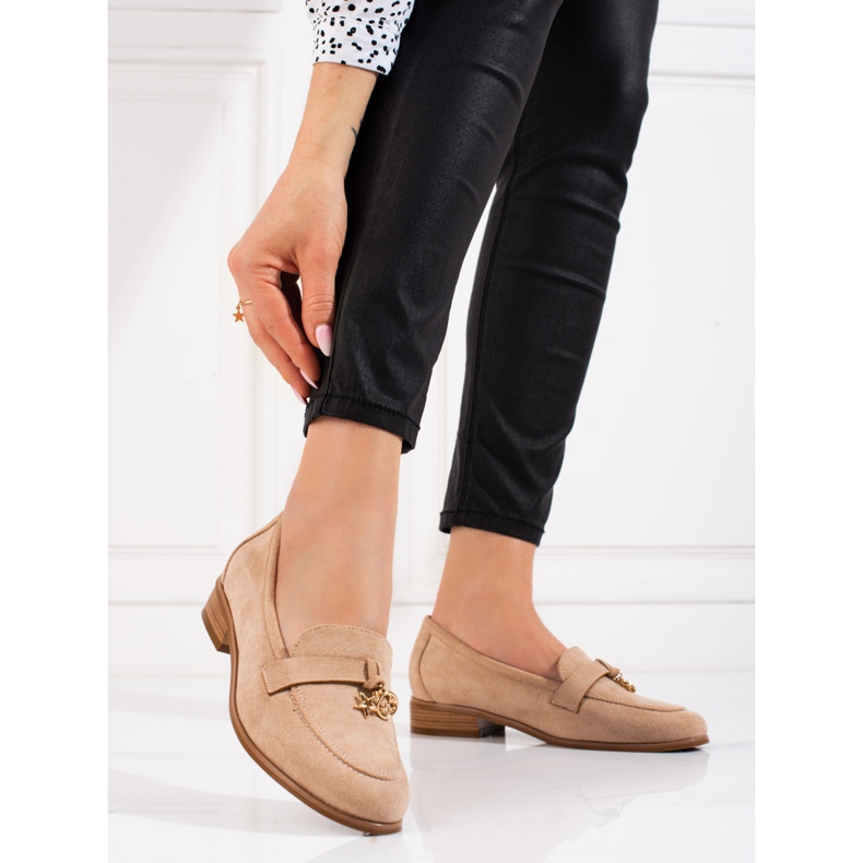 W. Potocki Dámský semiš Lords Potocki béžový 2 W. Potocki Dámský semiš Lords Potocki béžový 2