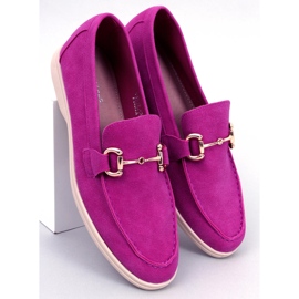PA1 Dámské mokasíny Milva Fuchsia růžový 2