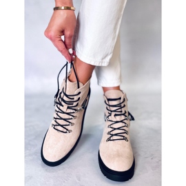 BM Dámské turistické boty Nerea Beige béžový 2