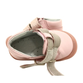Kozačky na suchý zip Mazurek 1341 Pink Glitter Heart růžový 6