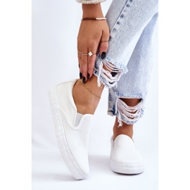 Dámské tenisky Slip-On Big Star LL274389 Bílé bílý 1