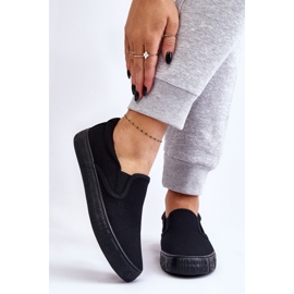Dámské Sneakers Slip-On Big Star LL274392 Black černý 1