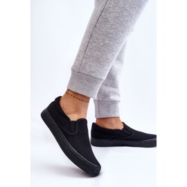 Dámské Sneakers Slip-On Big Star LL274392 Black černý 2
