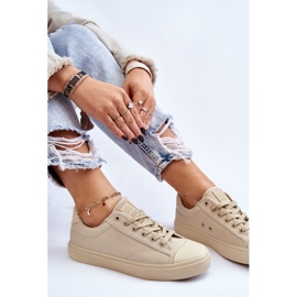 Klasické nízké tenisky Big Star LL274094 Béžová béžový 1