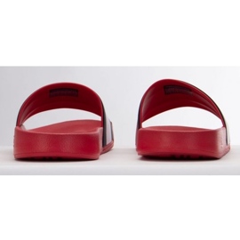 Pantofle Tommy Hilfiger Rubber ht Flag Pool M FM0FM04263XLG červené 1