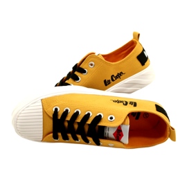Tenisky na platformě Lee Cooper LCW-23-44-1649L žluté žluť 6