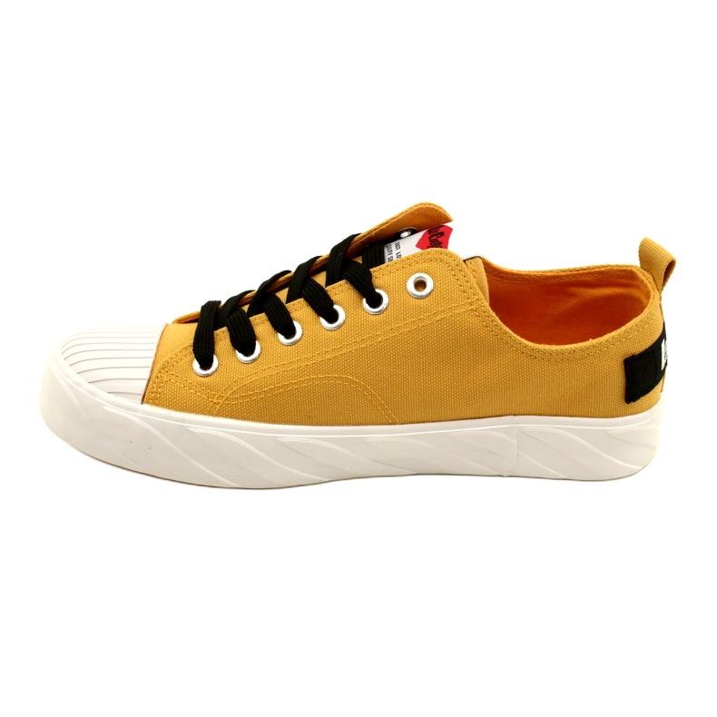 Tenisky na platformě Lee Cooper LCW-23-44-1649L žluté žluť 2