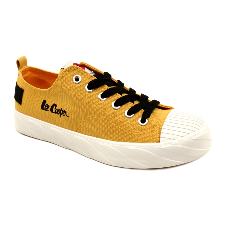 Tenisky na platformě Lee Cooper LCW-23-44-1649L žluté žluť 1