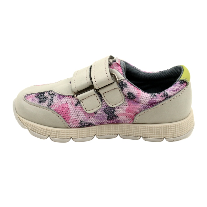 Kožená obuv pro volný čas na suchý zip Mazurek AirWalk Sport fialová 1