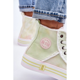 Dámské vysoké tenisky Big Star LL274177 Vícebarevné vícebarevný 2