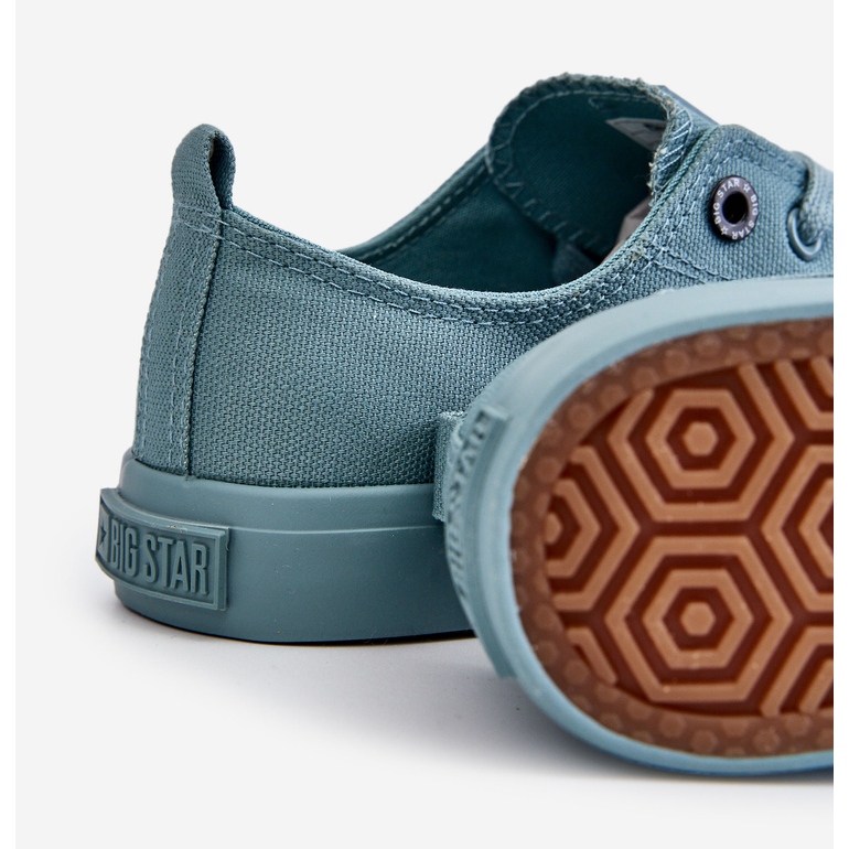 Dámské klasické nízké tenisky Big Star LL274019 Zelené zelená 1 Dámské klasické nízké tenisky Big Star LL274019 Zelené zelená 1