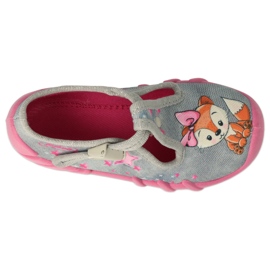 Dětské boty Befado 110P467 růžový šedá 3