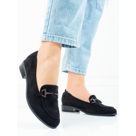 Dámský semiš Lords Vinceza černý 2